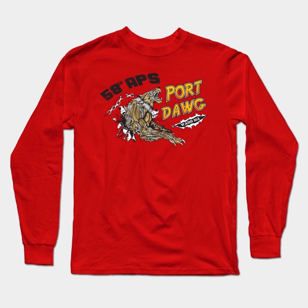 58 APS PORT DAWG Long Sleeve T-Shirt by APS58